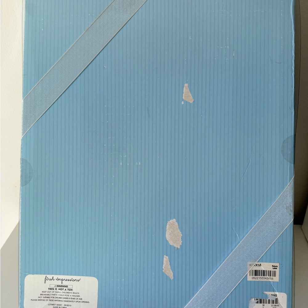 Baby's First Year Blue Photo Frame - Picture 2 of 4